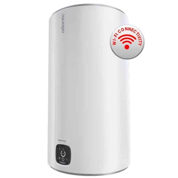 Електрически бойлер Atlantic Genius Steatite Wi-Fi, 50/80/100 литра за вертикален монтаж