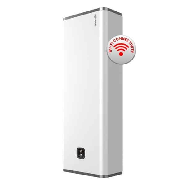 Електрически бойлер Atlantic Vertigo Steatite Wi-Fi 40/65/80 литра за вертикален или хоризонтален монтаж - Image 2